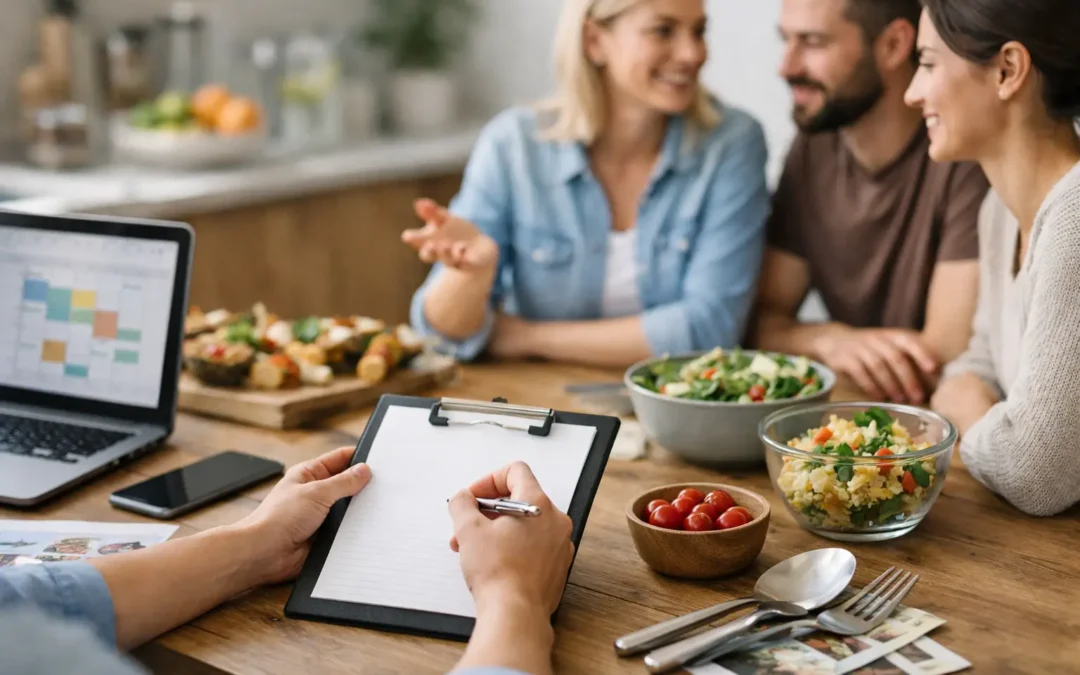 Wie Gruppenessen stressfrei organisieren