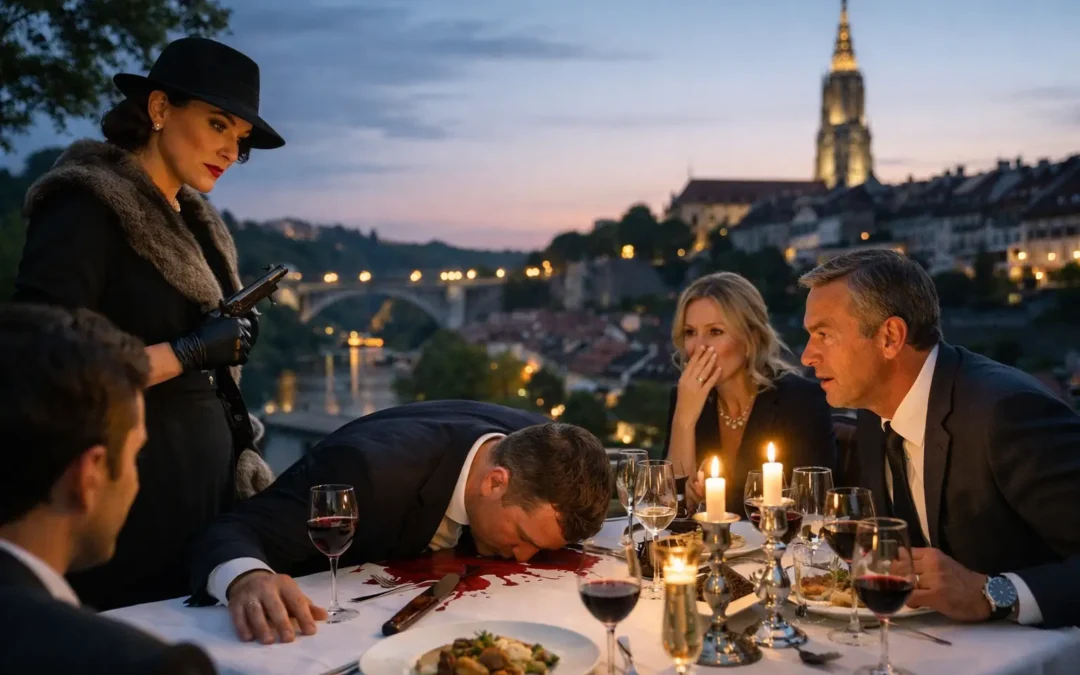 Ablauf eines Krimidinner-Abends in Bern