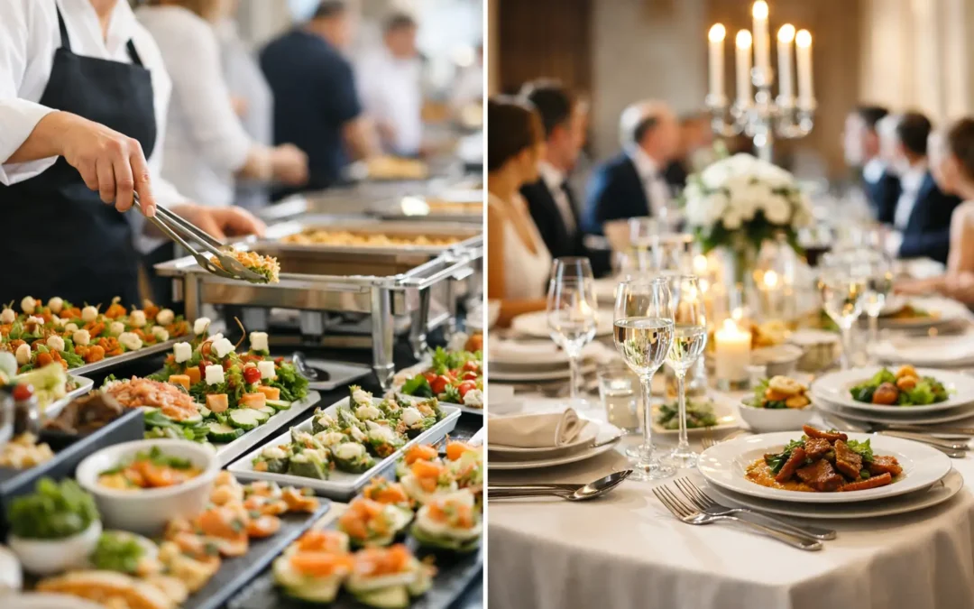 Catering oder Bankett für Ihren Anlass wählen?