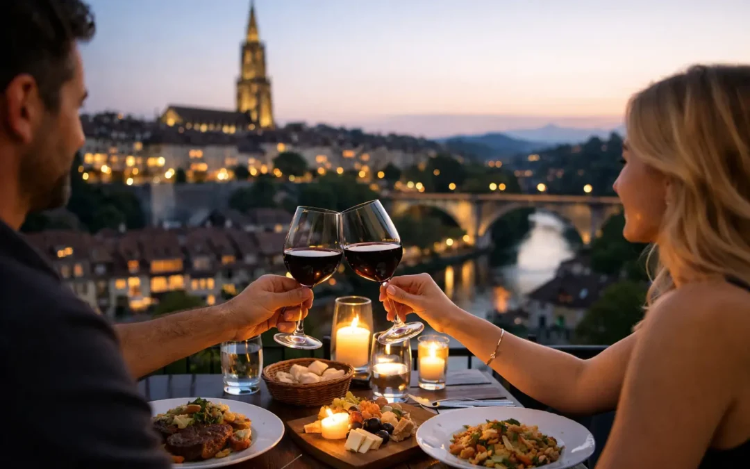 Gemütliches Abendessen zu zweit in Bern geniessen
