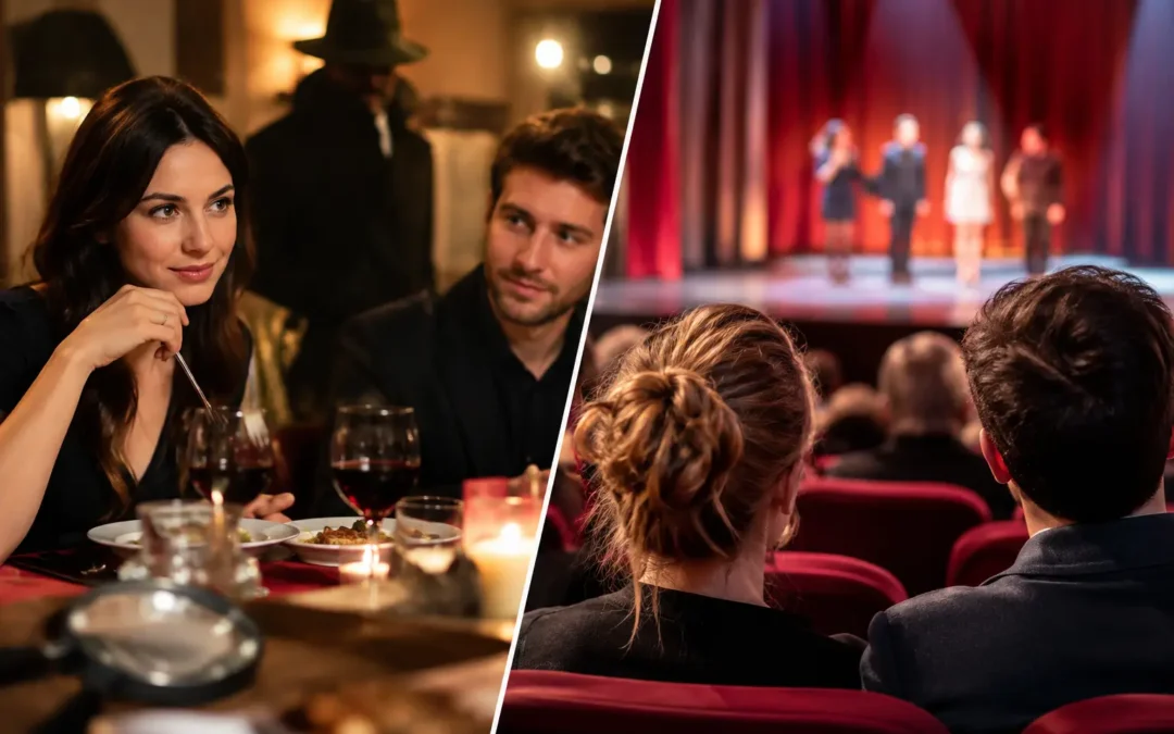 Krimiessen versus Theaterbesuch: Was passt besser?